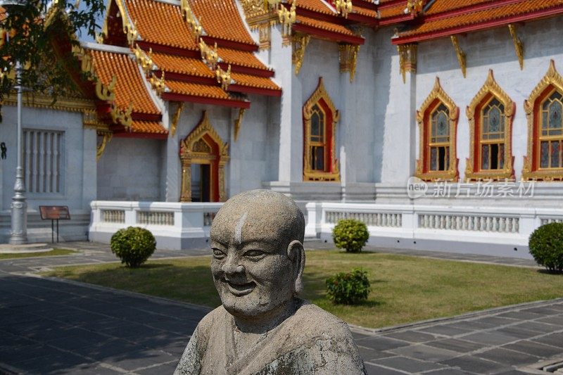 Wat Benchamabophit(大理石寺庙)曼谷，泰国